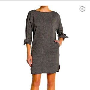 NWT MAX STUDIO DOUBLE KNIT TIE SLEEVE DRESS